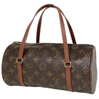 Louis Vuitton Papillon 26 Handbag Monogram Brown