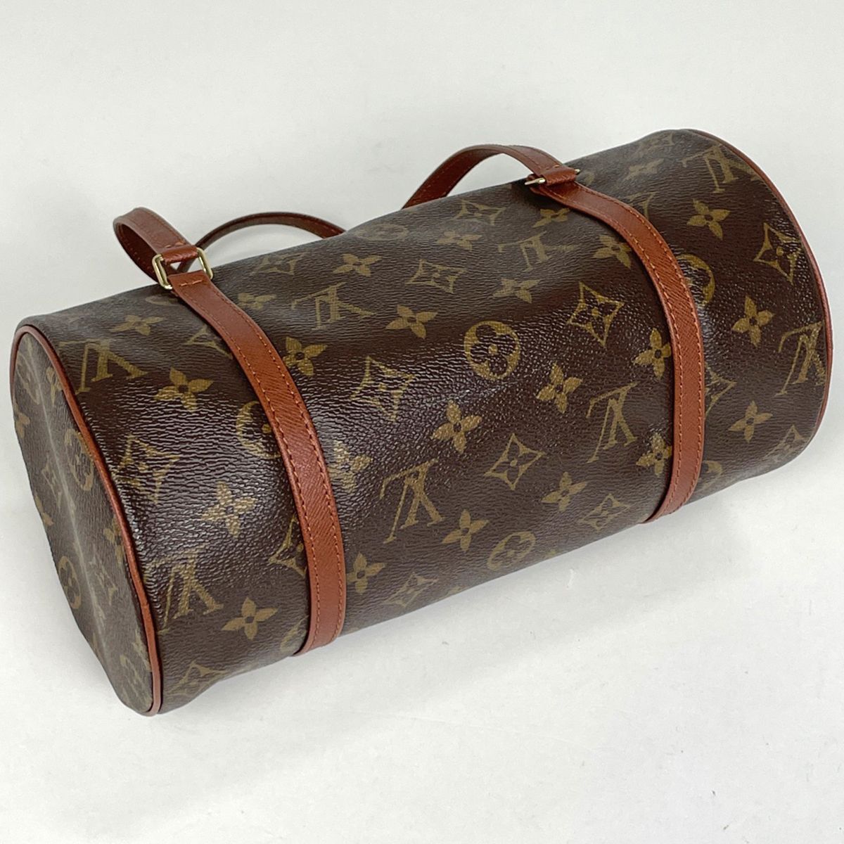 Louis Vuitton Papillon 26 Handbag Monogram Brown — view 2