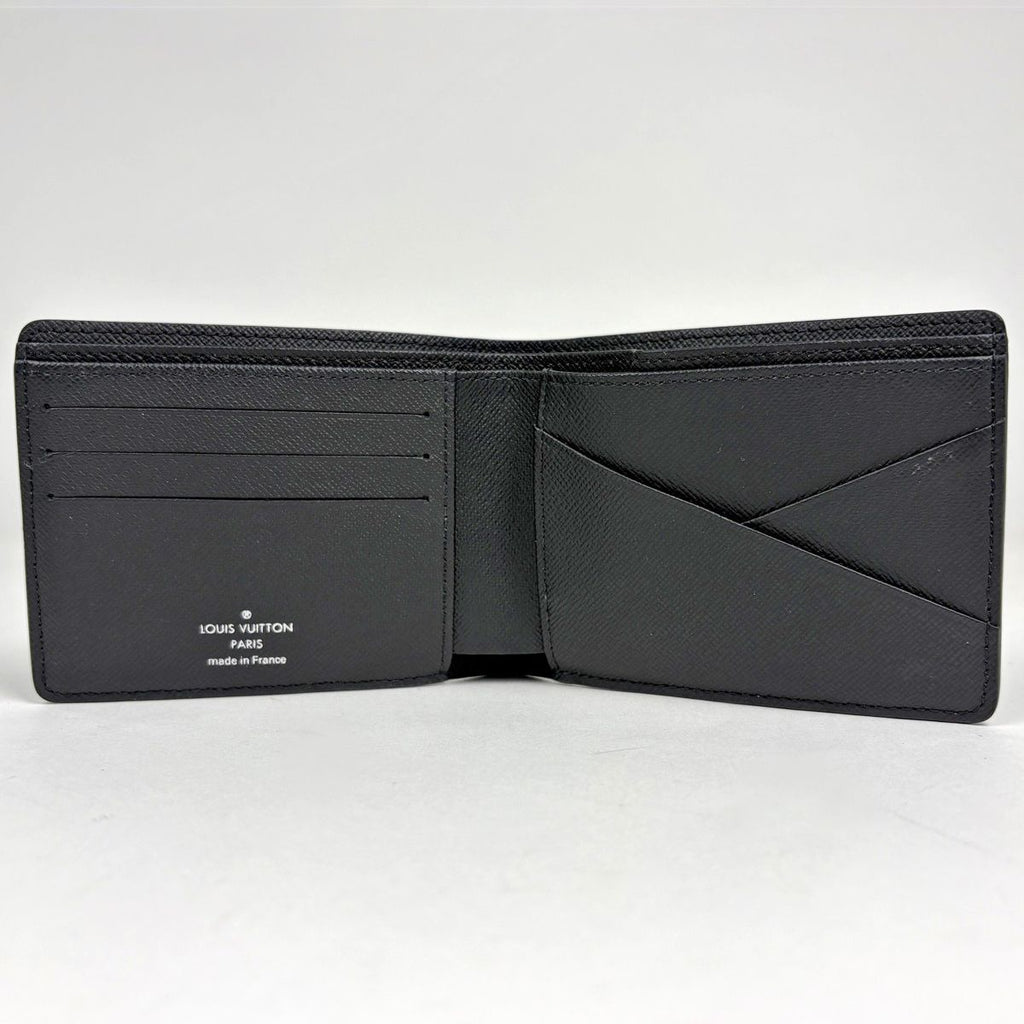 Louis Vuitton Portefeuille Multiple Billfold Card Holder Bifold Wallet Monogram — view 4