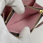 Louis Vuitton Porte-Monnaie Rosalie Coin Case Damier Brown Rose Valley Line — view 5
