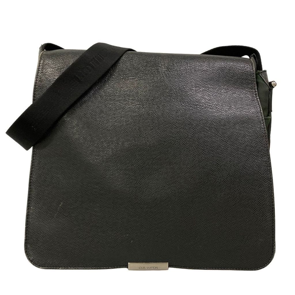 Louis Vuitton Shoulder Bag Taiga Victor Ardoise Leather