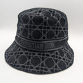 Dior Bucket Hat Cannage Black Logo