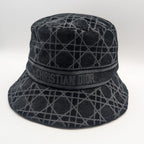 Dior Bucket Hat Cannage Black Logo