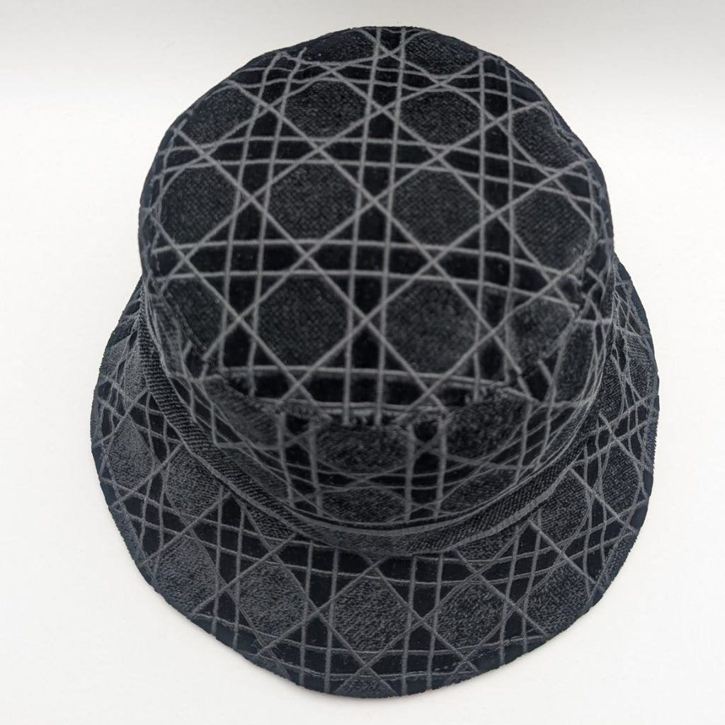 Dior Bucket Hat Cannage Black Logo — view 3