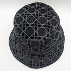 Dior Bucket Hat Cannage Black Logo — view 3
