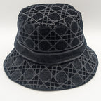 Dior Bucket Hat Cannage Black Logo — view 2