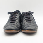 Hermes Evelyne Sneakers Leather Perforated Black — view 4