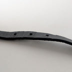 Hermes Hapi 3 Leather Black Silver Bracelet — view 6
