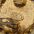 Chanel Earrings CC Logo Cambon Gold Earrings — view 8