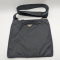 Prada Nylon Shoulder Bag Crossbody Black Triangle Logo