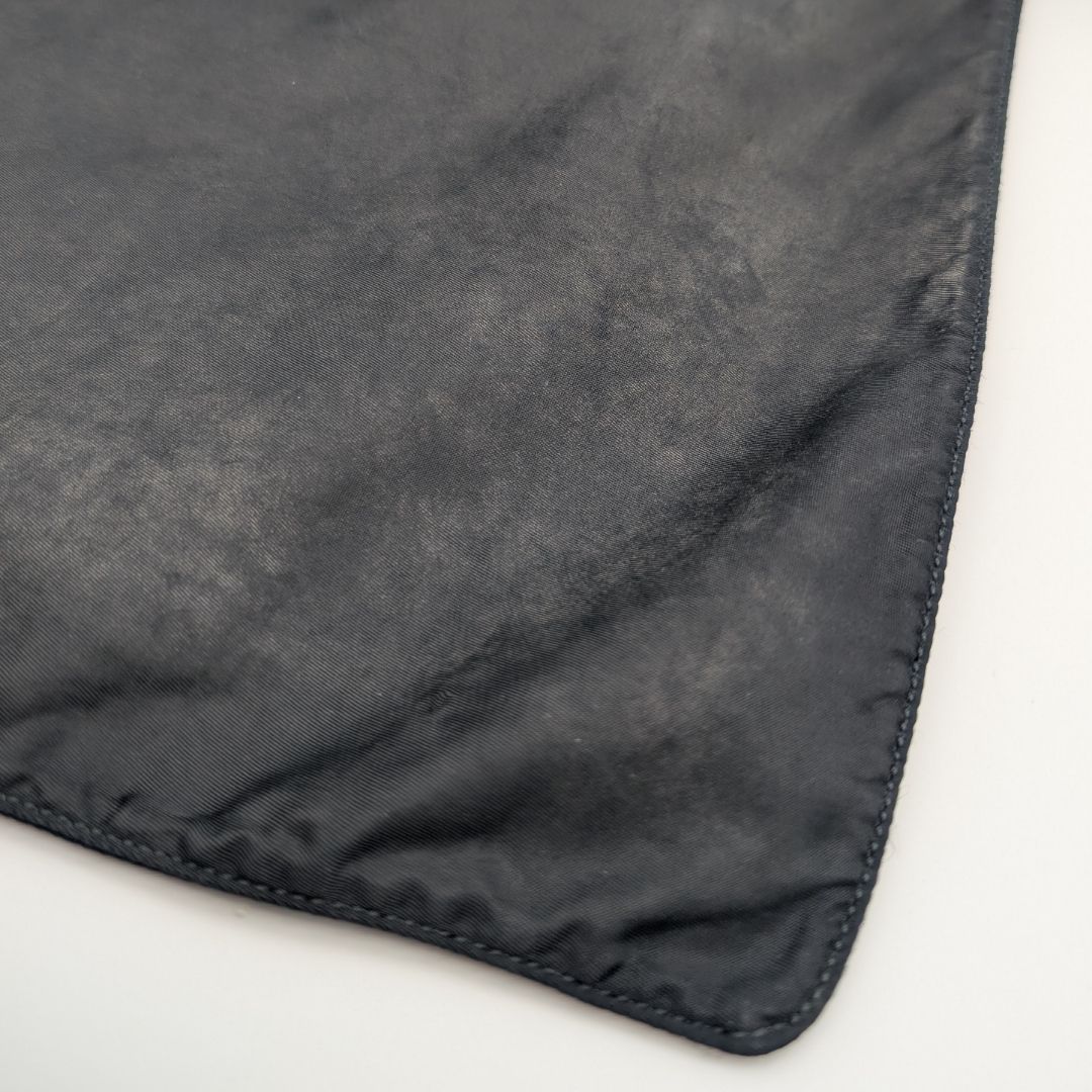Prada Nylon Shoulder Bag Crossbody Black Triangle Logo — view 3