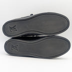 Louis Vuitton High Cut Zip Up Sneakers Monogram Leather — view 5