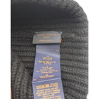 Louis Vuitton LV Spark Noir Black Knit Hat Beanie Logo — view 5