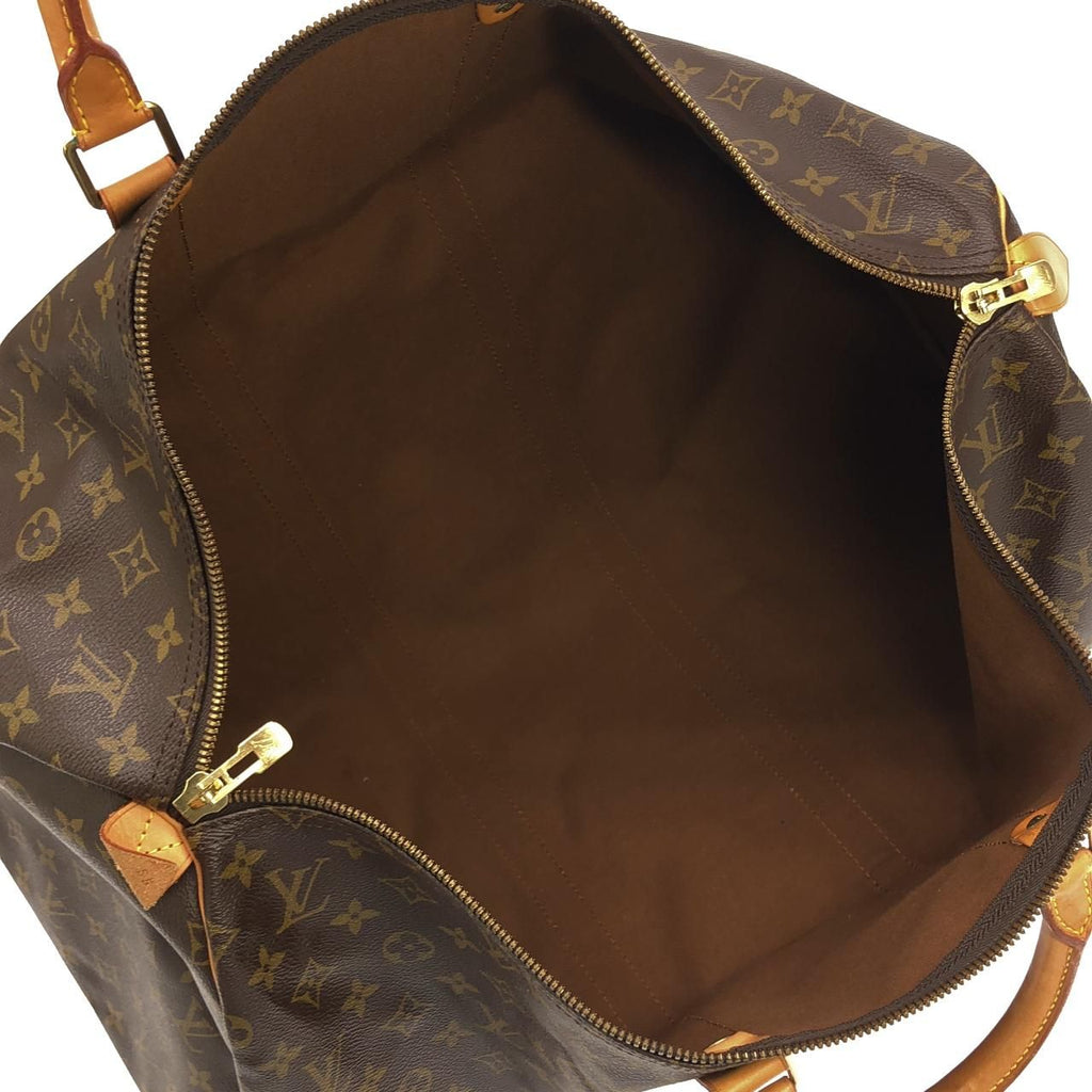 Louis Vuitton Monogram Keepall 55 cm Boston Bag — view 8