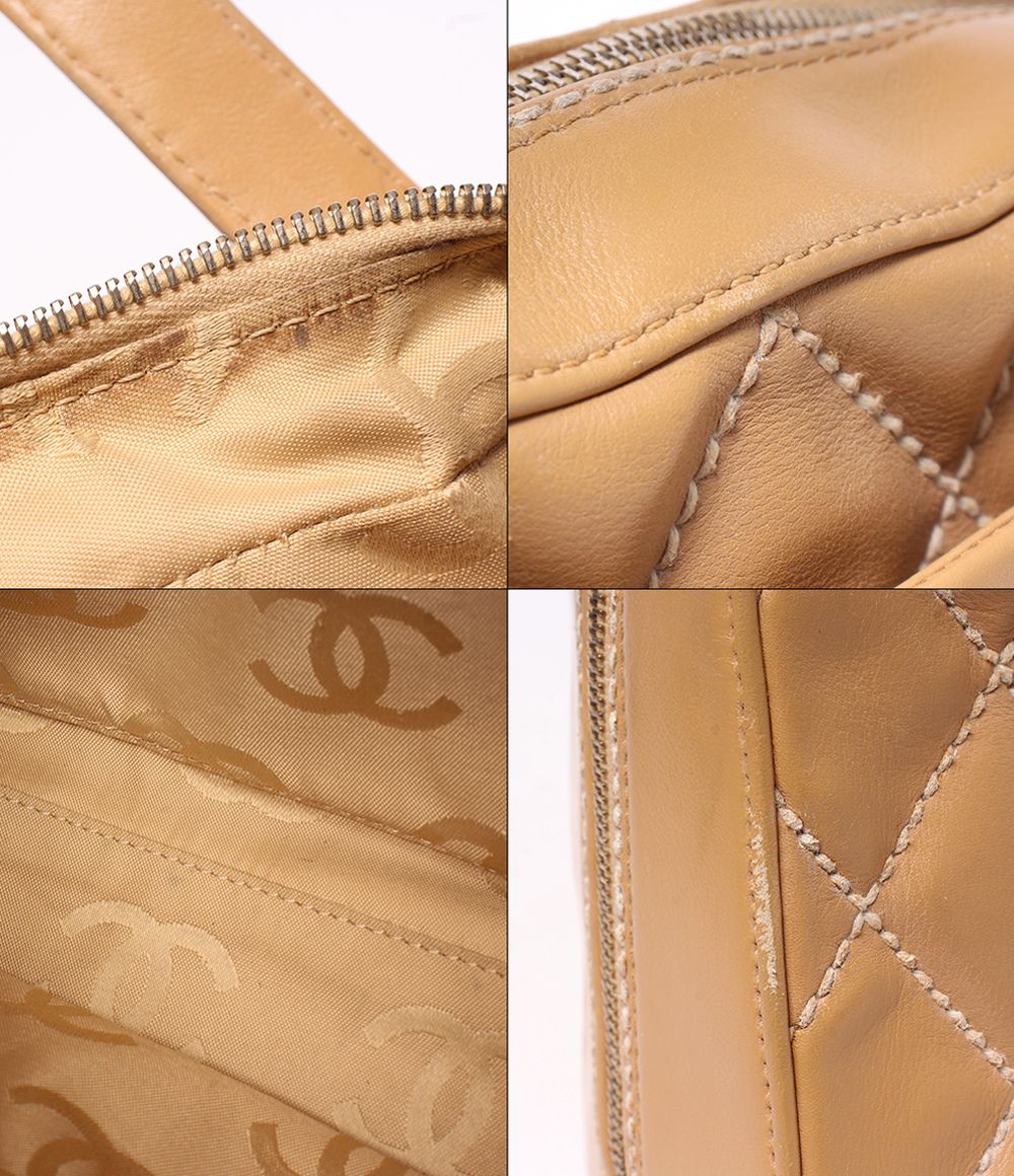 Chanel Handbag Gold Wild Stitch — view 9
