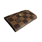Louis Vuitton Damier Key Case for 6 Multicles 6 Brown Key Holder — view 6