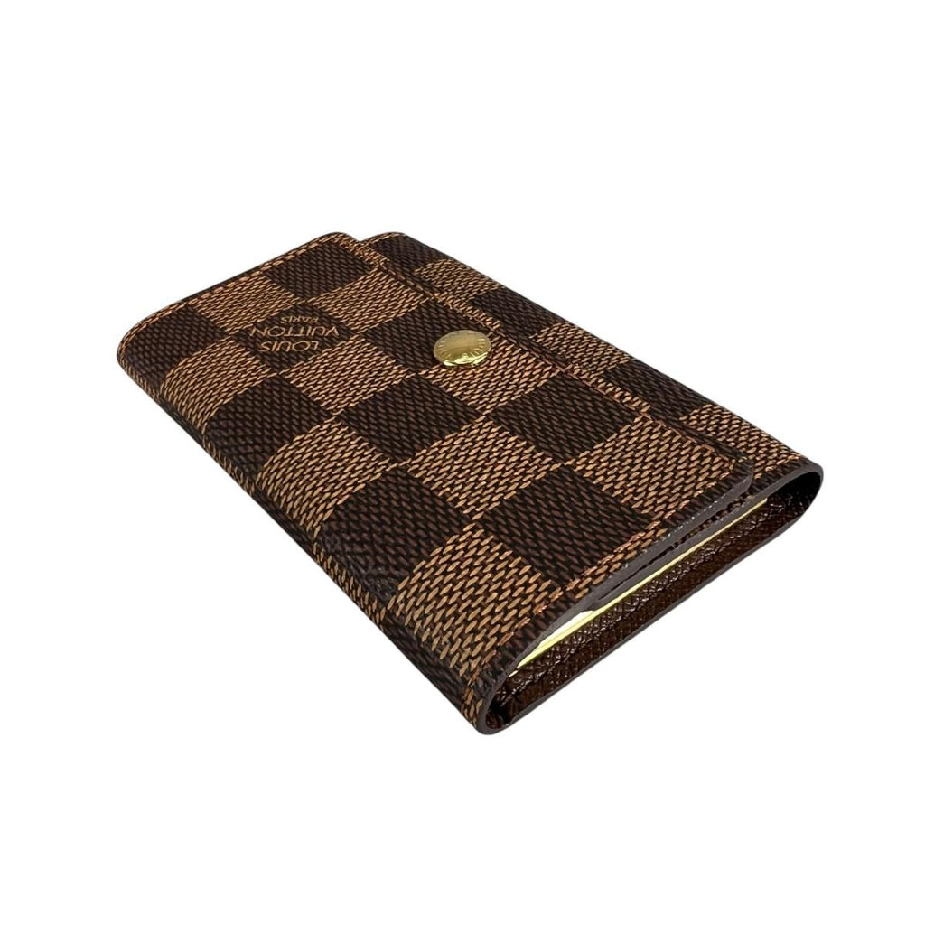 Louis Vuitton Damier Key Case for 6 Multicles 6 Brown Key Holder — view 5