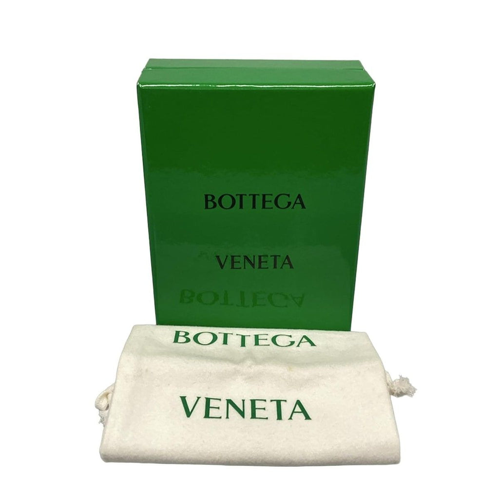 Bottega Veneta Bifold Wallet Maxi Intrecciato Light Green Leather — view 6