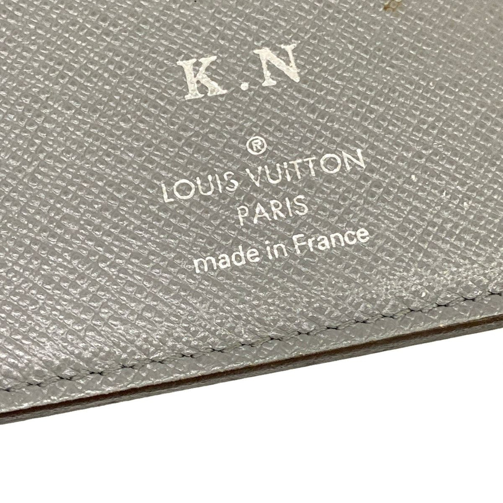 Louis Vuitton Wallet Taiga Portefeuille Brazza Glacier Leather — view 5