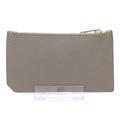 Saint Laurent Paris Card Case Gray Leather