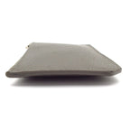 Saint Laurent Paris Card Case Gray Leather — view 7