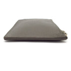 Saint Laurent Paris Card Case Gray Leather — view 8