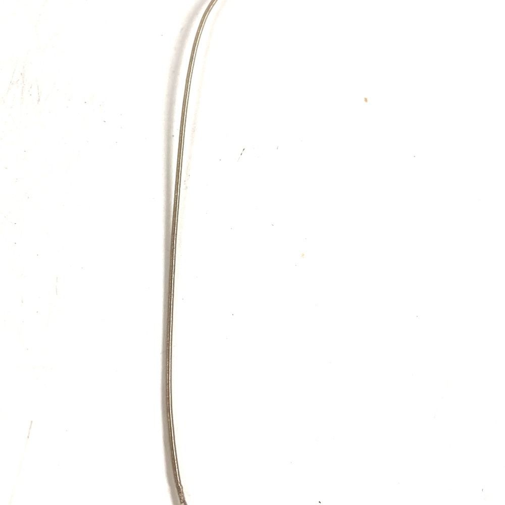 Hermes Necklace Cage Ash Cube Metal Beige — view 6