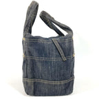 Chanel Handbag CC Logo Denim Blue — view 3