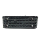 Chanel Handbag Choco Bar Logo CC Enamel Black — view 6