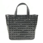 Chanel Handbag Choco Bar Logo CC Enamel Black — view 2