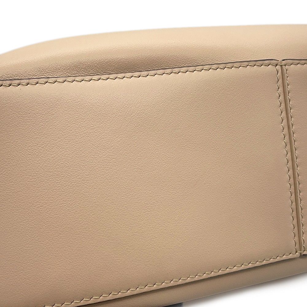 Prada Tote Shopping Triangle Logo Leather — view 7