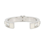 Chanel Bangle CC Logo Metal Rhinestone Bracelet — view 3