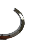 Chanel Bangle CC Logo Metal Rhinestone Bracelet — view 6