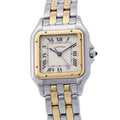 Cartier Panthere MM 2 Row Watch Ivory Dial