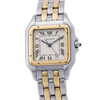 Cartier Panthere MM 2 Row Watch Ivory Dial