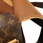 Louis Vuitton Monogram Aves Crossbody Shoulder Bag Brown Leather — view 9