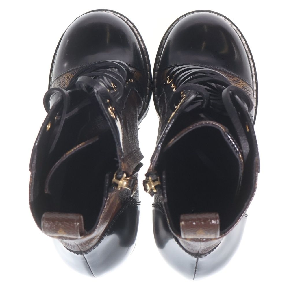 Louis Vuitton Star Trail Line Ankle Boots Heels Brown — view 4