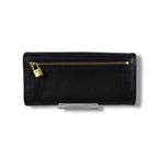 Loewe Anagram Logo Wallet Bifold Padlock Charm Leather Black Pink — view 3
