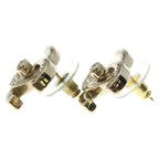 Chanel ninemoblood CC Logo Earrings Gold — view 3