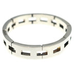 Hermes Vintage Motif Bracelet Silver — view 4