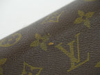 Louis Vuitton LV Cartouchiere 26 GM Monogram Shoulder Bag Pochette Brown — view 7