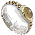 Rolex Datejust Diamond Watch SS Yellow Gold 18k — view 2