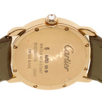 Cartier Londre Louis SM Watch 18k Pink Gold Leather — view 7