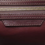 Celine Luggage Micro Handbag Canvas Leather — view 6