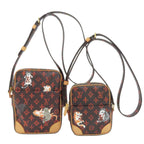 Louis Vuitton Panum Set Cat Gram Shoulder Bag Monogram Canvas