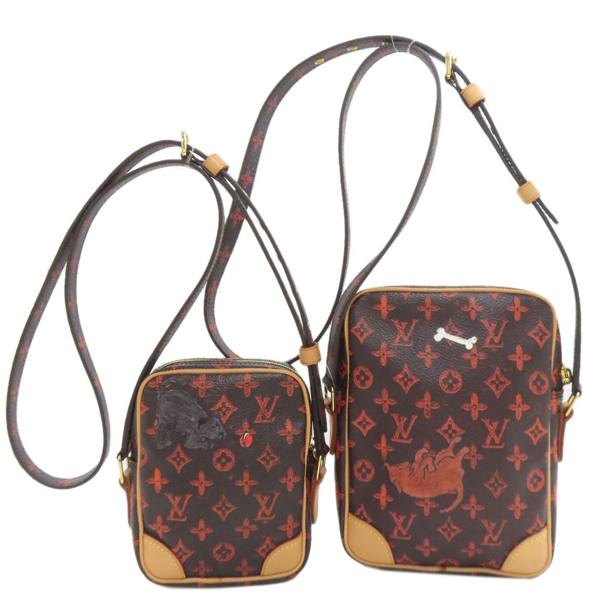 Louis Vuitton Panum Set Cat Gram Shoulder Bag Monogram Canvas — view 2