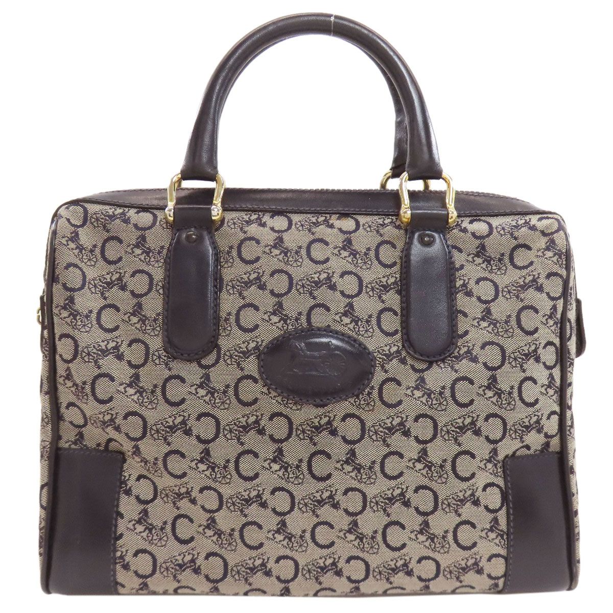 Celine Saruki Handbag Canvas
