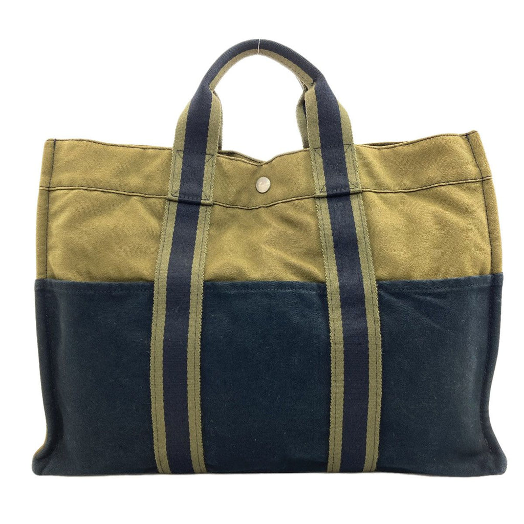 Hermes Sac Fourre Tout MM Handbag Canvas