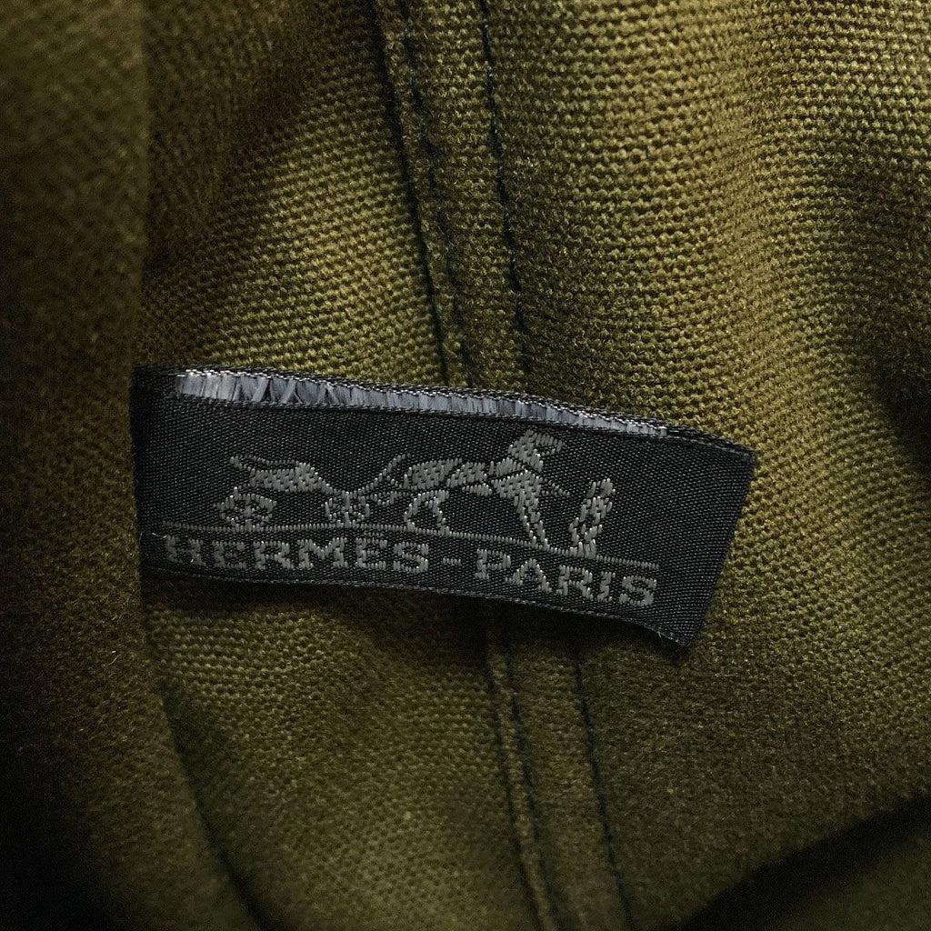 Hermes Sac Fourre Tout MM Handbag Canvas — view 6