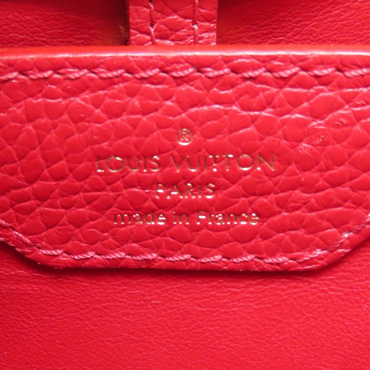 Louis Vuitton Capucines BB Handbag Taurillon Leather — view 6
